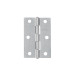 Bisagra rectangular 2-1/2" acero pulido, HERMEX
