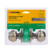 Cerradura esfera cilíndrico, baño, antiguo, blíster, BASIC