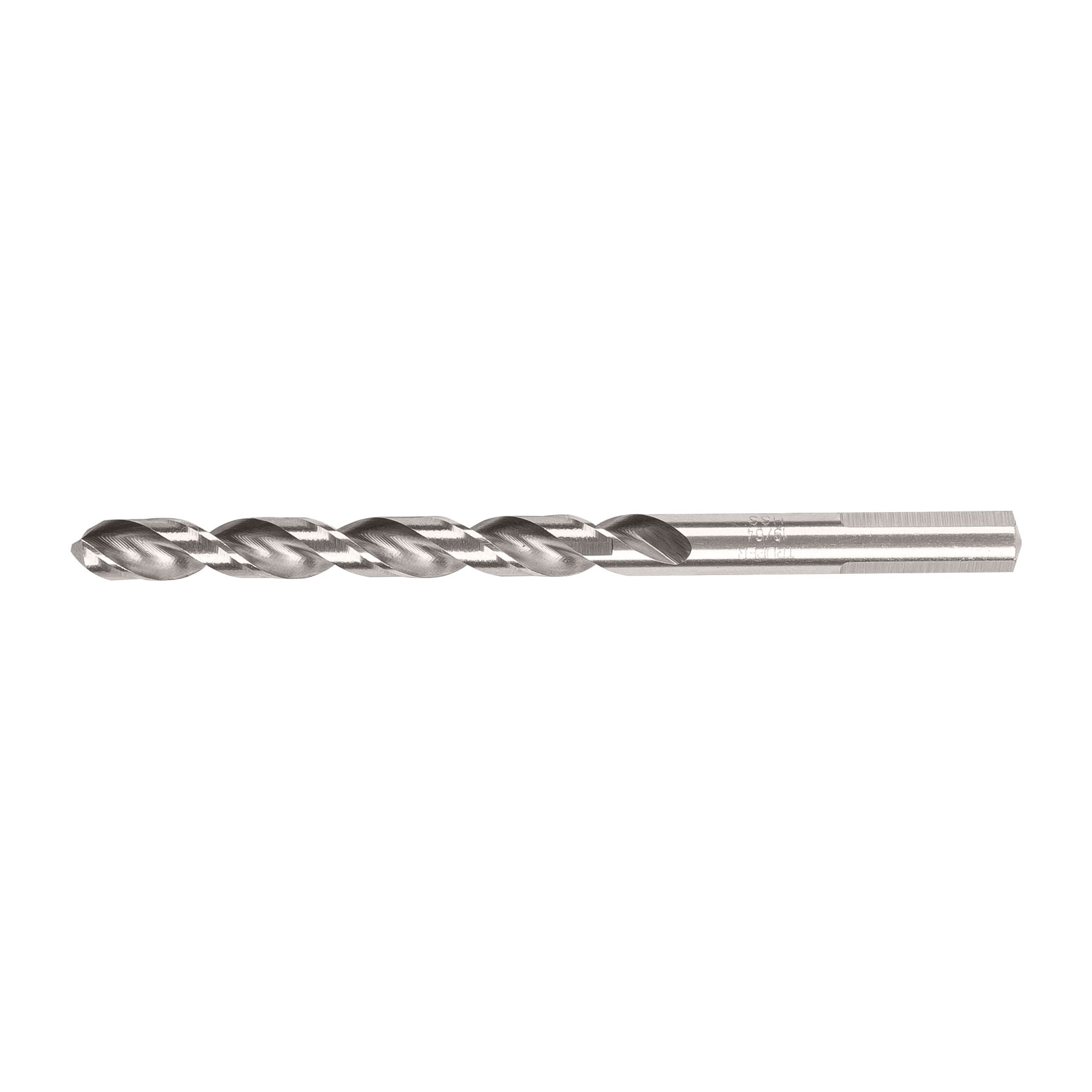 Broca HSS 19/64" Trusilver para metal, Truper