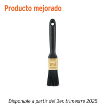 Brocha profesional de 1" mango de plástico, TRUPER EXPERT