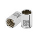 Dado de 1/2", 12 puntas, cuadro 1/4", TRUPER