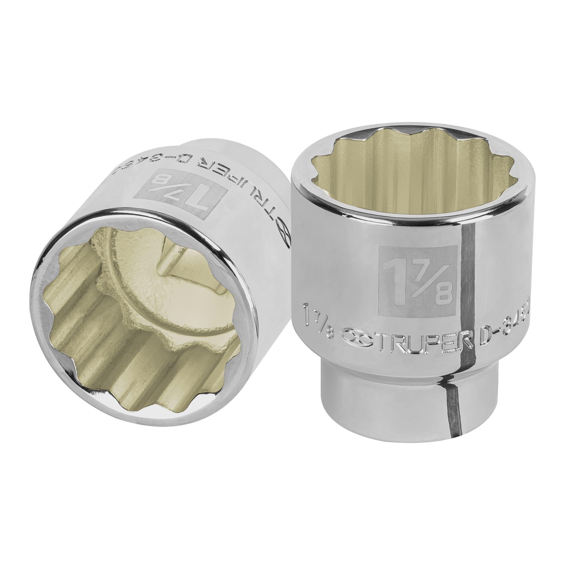 Dado de 1-7/8", 12 puntas, cuadro 3/4", TRUPER