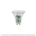 Lámpara trans. de LED 3 W MR16 base GU10 luz de día, blíster