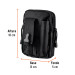 Bolso táctico negro para cinturón, TRUPER