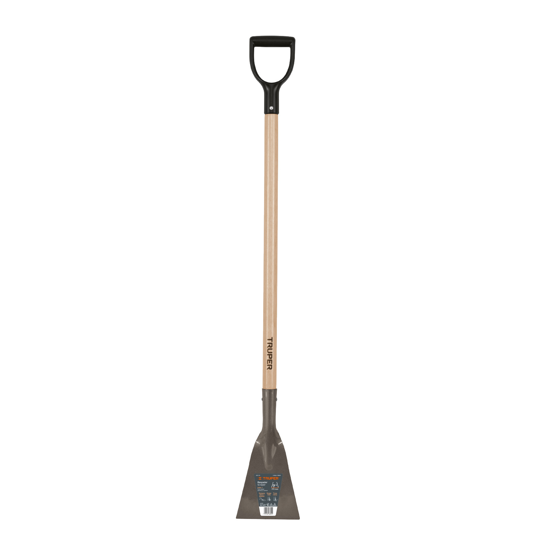 Raspador forjado de 7", puño "Y", mango de 42", TRUPER