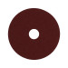 Disco de lija 4-1/2" con respaldo de fibra, grano 80, TRUPER