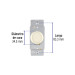 Atenuador de luz giratorio, Standard, marfil, VOLTECK