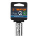 Dado de 17 mm, 12 puntas, cuadro 1/2", TRUPER