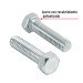 Bolsa con 70 tornillos 3/8" x 1-1/2" tipo máquina, FIERO