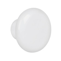 Perilla cerámica blanca, HERMEX