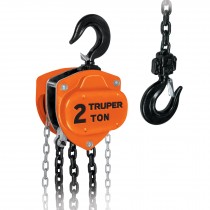 Polipasto de cadena de 2 ton, Truper