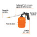 Pistola de aluminio para limpieza de motores, TRUPER