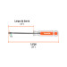 Desarmador punta Torx T 20 mango de acetato, TRUPER