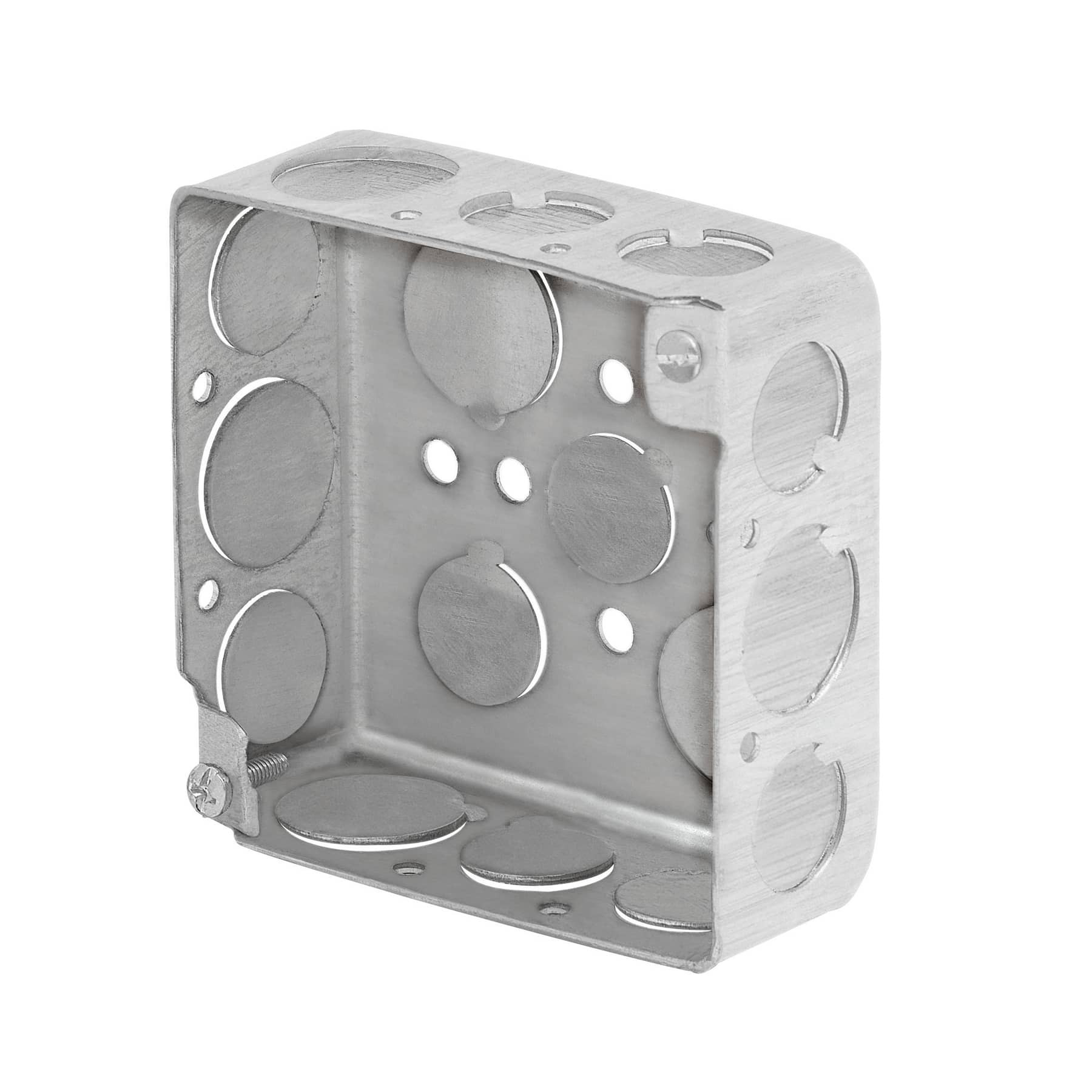 Caja cuadrada 4" x 4" reforzada, VOLTECK