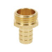 Conector 5/8" macho de latón sólido para manguera, TRUPER