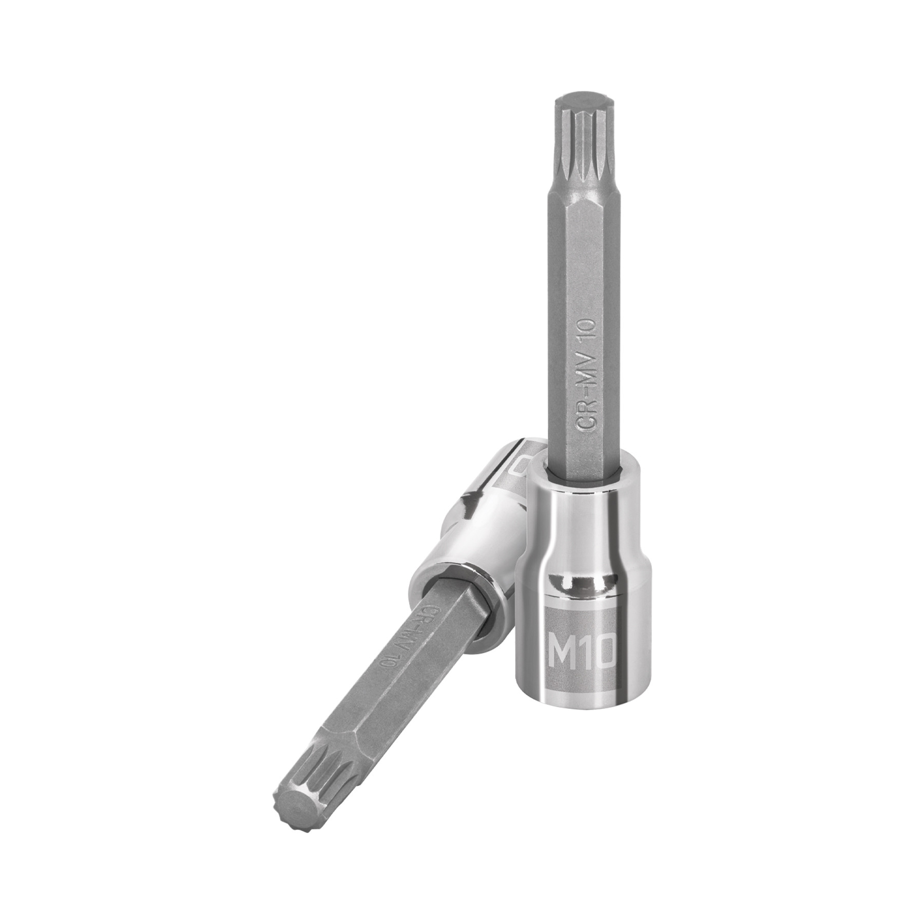 Dado punta larga bristol M10, cuadro 1/2", TRUPER