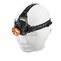 Linterna de minero LED 300 lm, recargable, TRUPER EXPERT