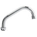 Cuello largo para mezcladora de lavabo, cromo, BASIC