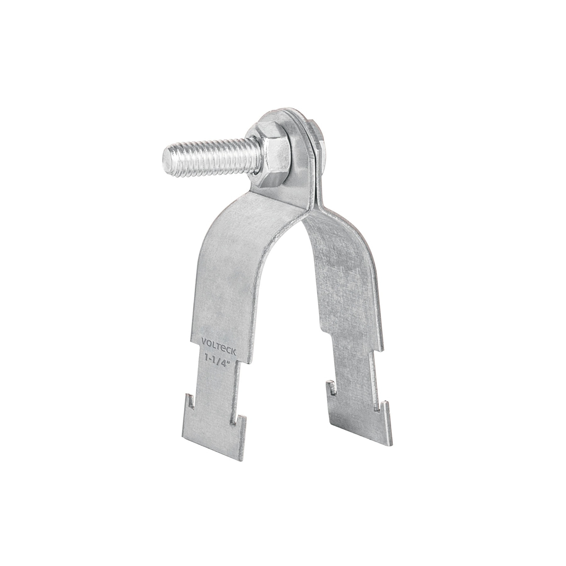 Abrazadera para perfil monocanal de 1 1/4", VOLTECK