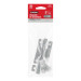 Pasador de barra plana 3" acabado cromo, HERMEX