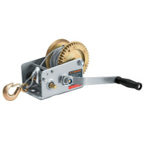 Malacate de manivela 1100 kg con cable, TRUPER