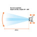 Linterna de minero LED 800 lm, de 4 pilas AA, TRUPER EXPERT