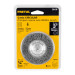 Carda circular 3" alambre grueso para taladro, PRETUL