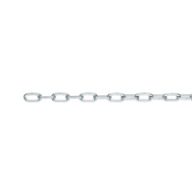 Metro de cadena galvanizada de 1/8", 75 m en cubeta, FIERO