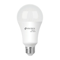 Foco LED 16W (100W) A22, 3000K blanca cálida, 1550 lm, BASIC