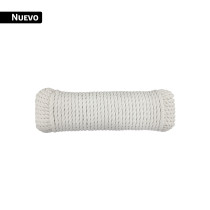 Piola de Algodón de 10 mm x 30 m natural, FIERO