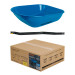 Carretilla 5.5 ft3 Imponchable, bastidor tubular, TRUPER