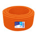 Metro de poliducto 1/2" corrugado flex. s/guía, rollo 50 m