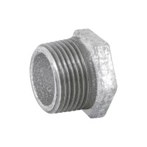 Reducción bushing acero galvanizado 3/4 x 1/2", FOSET