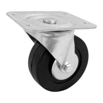 Rodaja hule 6", placa giratoria c/balero, carga 150kg, FIERO