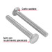 Bolsa con 30 tornillos 3/8" x 3-1/2" tipo coche, FIERO