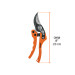 Tijera para poda 8" de nylon con cuchillas acero SK5, TRUPER