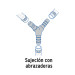 Yee inserción 1/2" de polipropileno, FOSET
