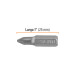 Estuche con 5 puntas de cruz PH1 largo 1", TRUPER EXPERT