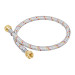 Manguera para gas, aluminio, 3/8" flare, 60 cm, FOSET BASIC