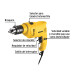 Rotomartillo/destornillador 1/2", 550W, PRETUL
