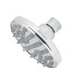 Regadera cromo 4" plato redondo, sin brazo, FOSET ELEMENT