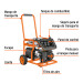 Generador portátil 1.5 kW motor a gasolina, TRUPER