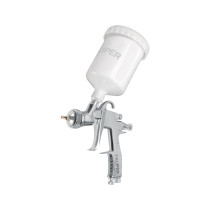 Pistola para pintar LVLP vaso plástico, 1.7 mm, TRUPER