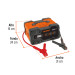 Cargador de baterías 20 A, arrancador de 100A, 12V/24V