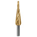 Broca escalonada titanio 13 escalones 1/8" a 1/2", EXPERT