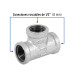 Tee sencilla 1/2" acero galvanizado, FOSET