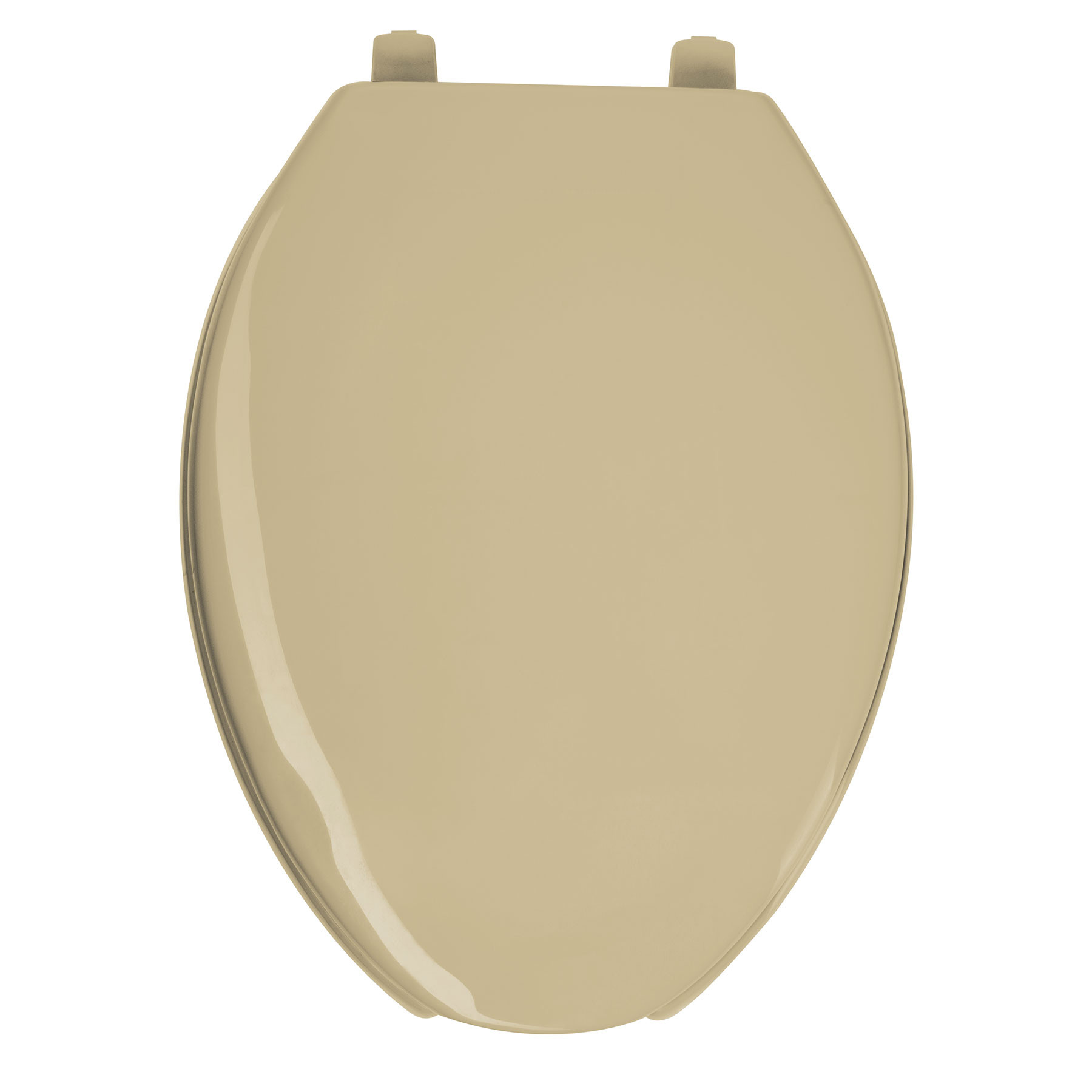 Asiento alargado para WC, abierto, beige, AQUA