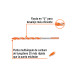 Broca multimaterial 5/16 x 6", TRUPER