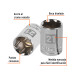 Dado de 21 mm, 6 puntas, cuadro 1/2", TRUPER