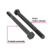 Bolsa con 50 tornillos 5/16" x 4" acero grado 5, FIERO